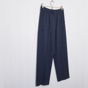 St. John Knit Straight Leg High Waist Pants